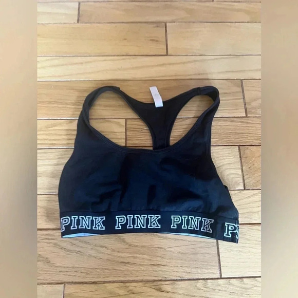 Pink - Crop - Sports Bra - Picture 1 of 7